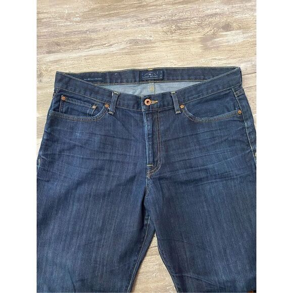 Lucky Brand 363 Vintage Straight Jeans Men’s Sz 36x26 Altered Inseam - Picture 2 of 6